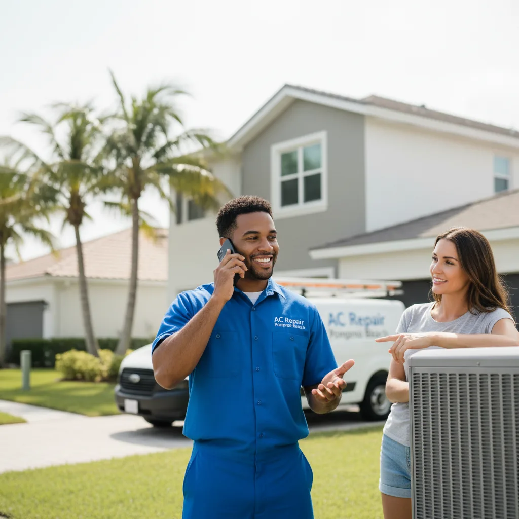 AC Repair Pompano Beach customer support in Lower Burrell